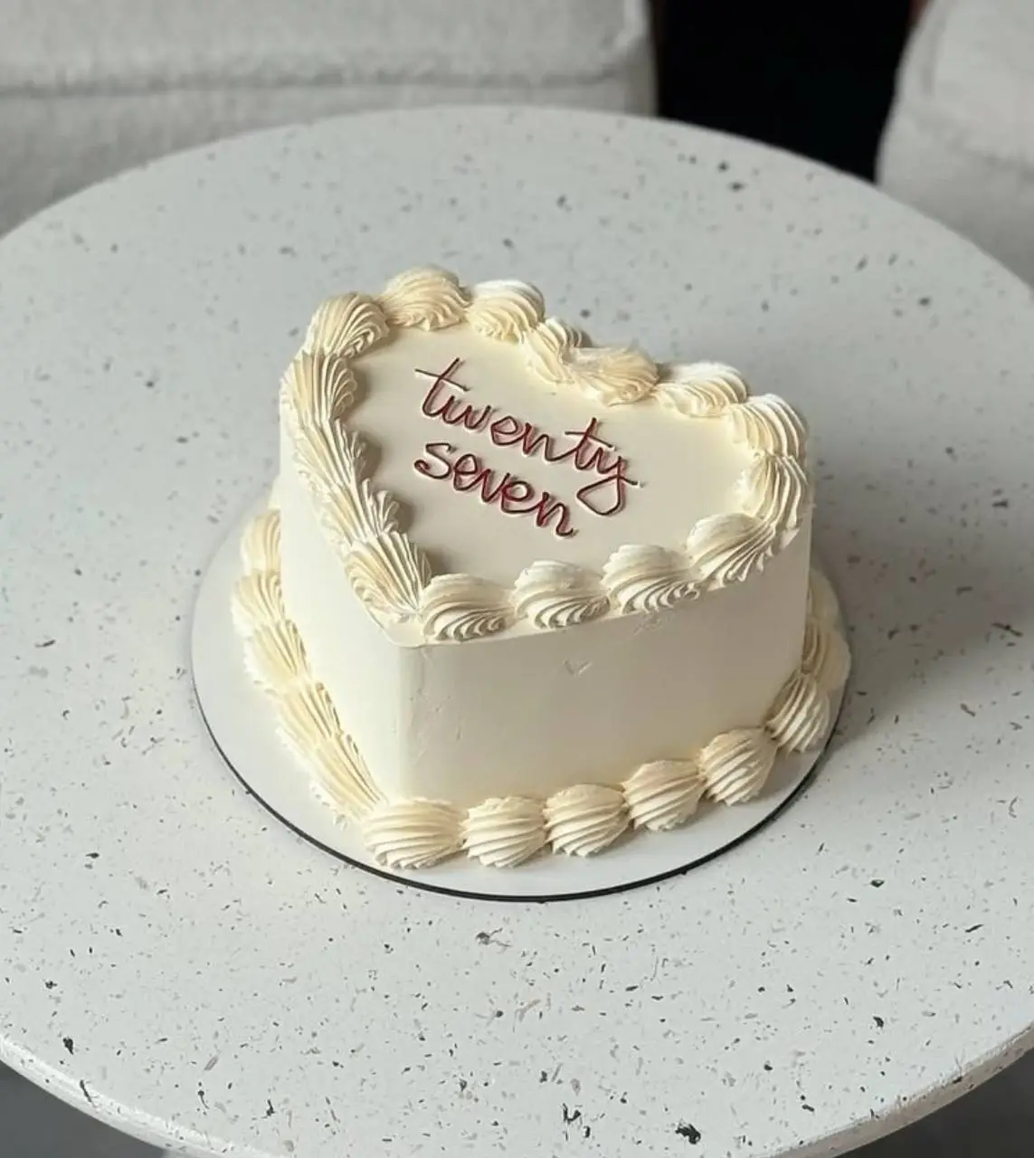 Tort lambet serce