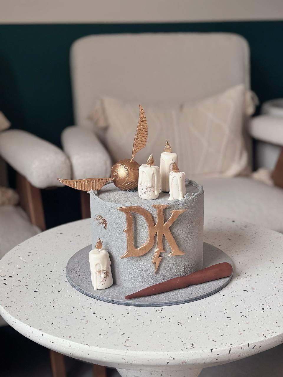 Tort harry potter ze świecami